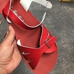 Salt water board walk sandals